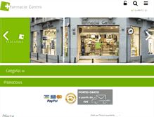 Tablet Screenshot of farmacia-centro.com